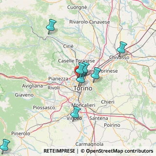 Mappa Via Giuseppe De Panis, 10151 Torino TO, Italia (25.66091)