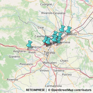 Mappa Via Giuseppe De Panis, 10151 Torino TO, Italia (7.40545)