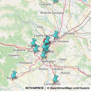 Mappa Via Giuseppe Depanis, 10151 Torino TO, Italia (13.60364)