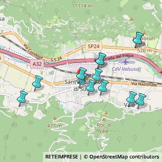 Mappa Via Moncenisio, 10050 Sant'Antonino di Susa TO, Italia (0.95692)