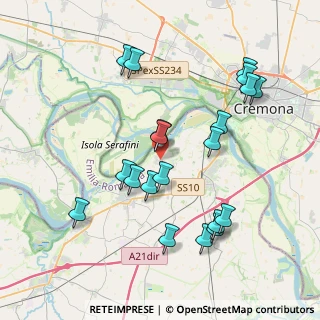 Mappa Via Olza Fogarole-Cristo, 29010 Monticelli d'Ongina PC, Italia (4.0465)