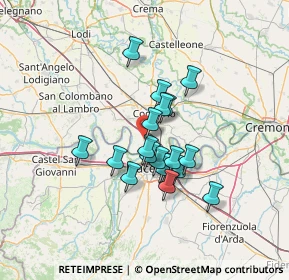 Mappa Vicolo Mezzadri, 26862 Guardamiglio LO, Italia (10.12632)