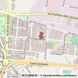Mappa Via Giuseppe Massari, 189/A, 10148 Torino, Torino (Piemonte)