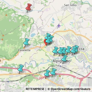 Mappa Strada Campagnola, 10091 Alpignano TO, Italia (2.02733)