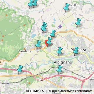 Mappa Strada Campagnola, 10091 Alpignano TO, Italia (2.26)