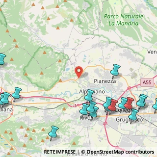 Mappa Strada Campagnola, 10091 Alpignano TO, Italia (6.43632)