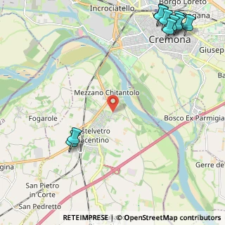 Mappa Via Bondiocca, 29010 Castelvetro Piacentino PC, Italia (3.44818)