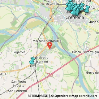 Mappa Via Bondiocca, 29010 Castelvetro Piacentino PC, Italia (3.6865)
