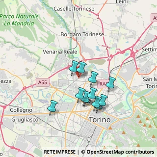 Mappa Via Masaccio, 10151 Torino TO, Italia (2.995)