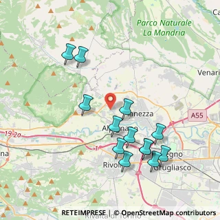 Mappa Via Valdellatorre, 10091 Alpignano TO, Italia (4.06923)