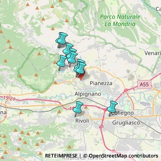 Mappa Via Valdellatorre, 10091 Alpignano TO, Italia (2.55727)