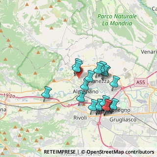 Mappa Via Valdellatorre, 10091 Alpignano TO, Italia (3.374)