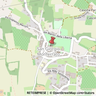 Mappa Via Gozani di S. Giorgio, 15020 San Giorgio Monferrato AL, Italia, 15020 San Giorgio Monferrato, Alessandria (Piemonte)