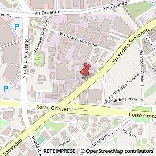 Mappa Via Andrea Sansovino, 207, 10151 Torino, Torino (Piemonte)
