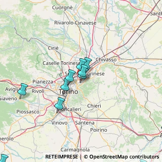 Mappa Via Aosta, 10099 San Mauro Torinese TO, Italia (19.00273)