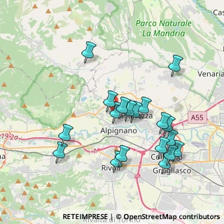 Mappa Via S. Maurizio, 10091 Alpignano TO, Italia (3.88737)