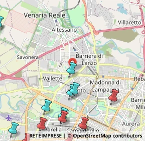 Mappa Strada Altessano, 10155 Torino TO, Italia (3.26929)