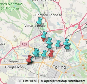 Mappa Strada Altessano, 10155 Torino TO, Italia (3.352)