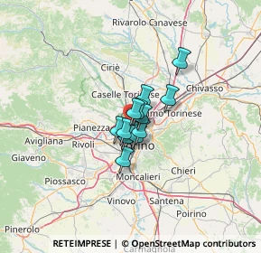 Mappa Via Montello, 10148 Torino TO, Italia (5.98167)