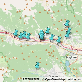 Mappa Autostrada del Frejus, 10050 Chiusa di San Michele TO, Italia (3.44929)