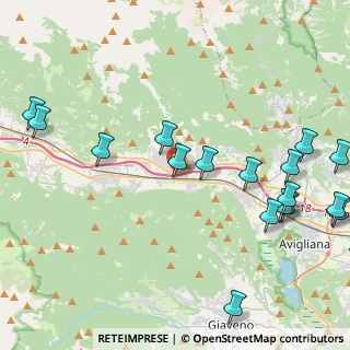 Mappa Autostrada del Frejus, 10050 Chiusa di San Michele TO, Italia (5.61222)