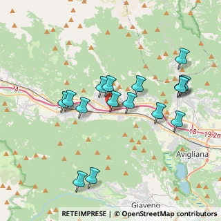 Mappa Autostrada del Frejus, 10050 Chiusa di San Michele TO, Italia (3.78688)
