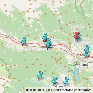 Mappa Autostrada del Frejus, 10050 Chiusa di San Michele TO, Italia (4.95273)