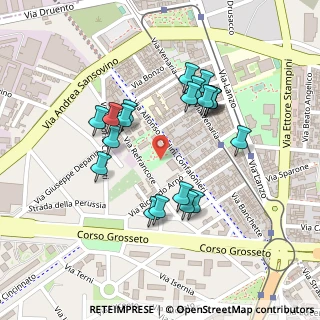 Mappa Via Refrancore, 10151 Torino TO, Italia (0.2105)