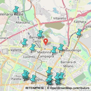 Mappa Via Pompeo Colajanni, 10143 Torino TO, Italia (3.1645)