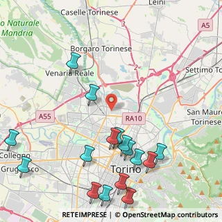 Mappa Via Pompeo Colajanni, 10143 Torino TO, Italia (5.47125)