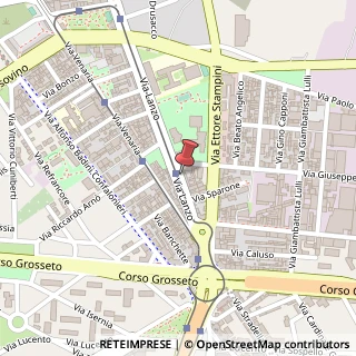 Mappa Via Lanzo, 18, 10148 Torino, Torino (Piemonte)