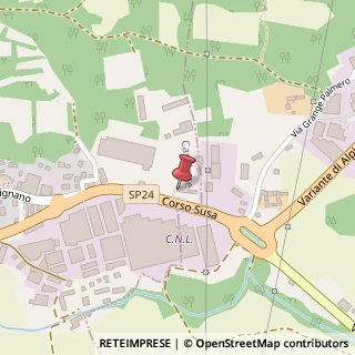 Mappa Corso Susa, 4, 10040 Caselette, Torino (Piemonte)