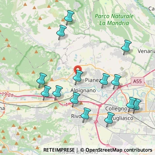 Mappa Via Piero Gobetti, 10091 Alpignano TO, Italia (4.74643)
