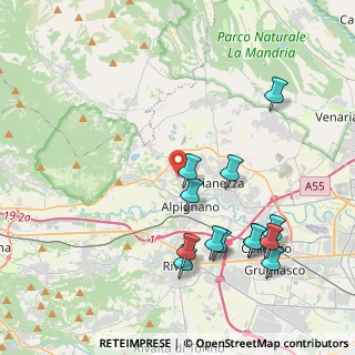 Mappa Via Piero Gobetti, 10091 Alpignano TO, Italia (4.40846)