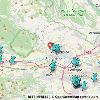 Mappa Via Piero Gobetti, 10091 Alpignano TO, Italia (6.4275)