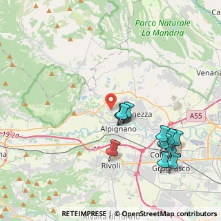 Mappa Via Piero Gobetti, 10091 Alpignano TO, Italia (4.1275)