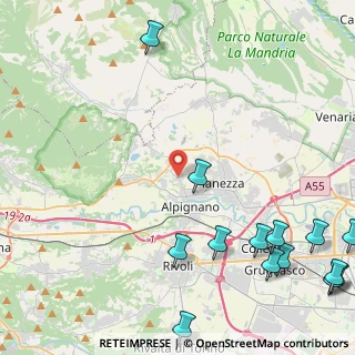Mappa Via Piero Gobetti, 10091 Alpignano TO, Italia (6.71571)