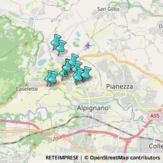 Mappa Via Piero Gobetti, 10091 Alpignano TO, Italia (1.04583)