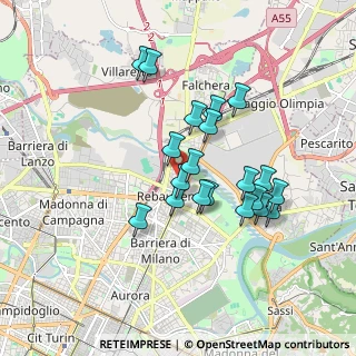 Mappa Via Campobasso, 10155 Torino TO, Italia (1.5545)