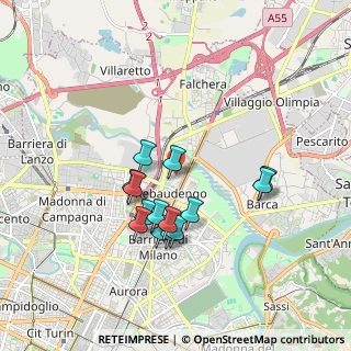 Mappa Via Campobasso, 10155 Torino TO, Italia (1.56357)