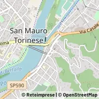 Karte San Mauro Torinese