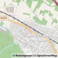 Kaart Sant'Ambrogio di Torino