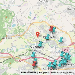 Mappa Via Druento, 10091 Alpignano TO, Italia (3.351)