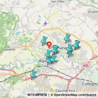 Mappa Via Druento, 10091 Alpignano TO, Italia (1.54833)