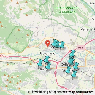 Mappa Via Druento, 10091 Alpignano TO, Italia (4.35917)