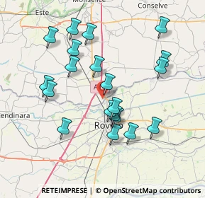 Mappa Via Galilei G., 35040 Boara Pisani PD, Italia (7.3245)