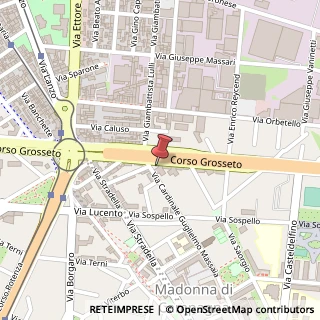Mappa Corso Grosseto, 247/h, 10147 Torino, Torino (Piemonte)