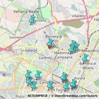 Mappa Corso Cincinnato, 10151 Torino TO, Italia (2.98)