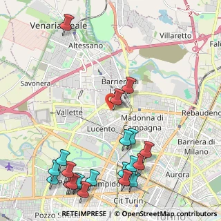 Mappa Corso Cincinnato, 10151 Torino TO, Italia (2.8505)