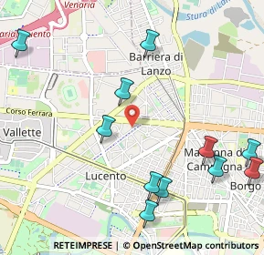 Mappa Corso Cincinnato, 10151 Torino TO, Italia (1.28182)